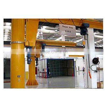 With high precision BZD Model Heavy Duty 360 Angle Electric Slewing Jib Crane