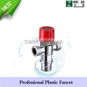 Best Price Plastic Chrome Surface Two Hole Water Angle Valve