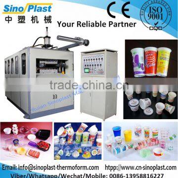 Coffee Cup Lid Making Machine, thermoforming machine