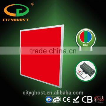 RGB 100~240VAC SMD5050 White Frame 32W 60X60CM 24V RGB LED Panel photo-2