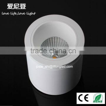 Dimmable with CREE LED downlight 7w 9w glare-resistant surface mounted Led cob downlight