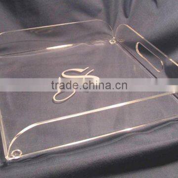 Clear Acrylic Serving Trays ,Home Storage Organization Storage Acrylic Trays