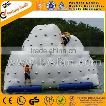 Giant climbing inflatable water iceberg inflatable floating iceberg A9005B