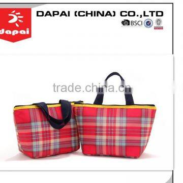 2015 lunch cooler bag with bottle holder , fanshion picnic bag set