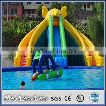 2015 hot sale cheap price titanic inflatable slide on alibaba