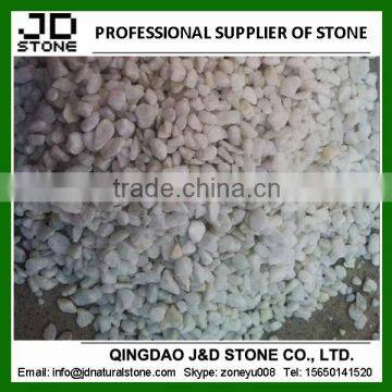 china cheap gravel, snow white gravel, gravel for terrazzo