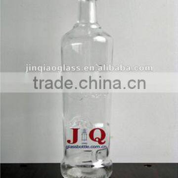 700ml clear Glass Whisky bottle