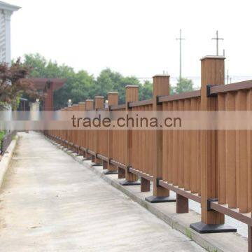 Environmental WPC Fence Waterproof Wood Plastic Railing