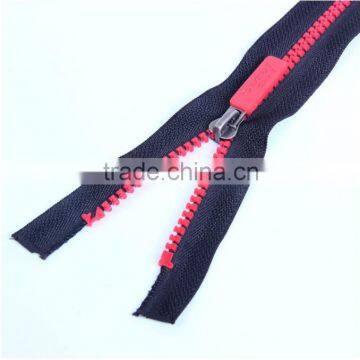 Fancy zipper durable plastic zipper