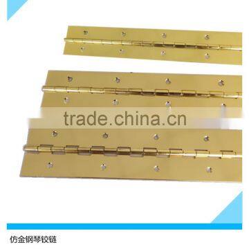 long piano hinge.Brass Metal Brass long hinge