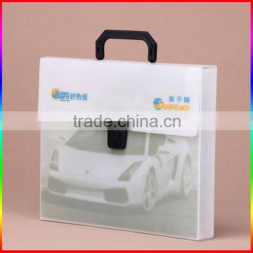 custom PET/PP plastic box with handle