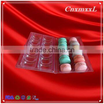 12 Pcs Blister Macaron Gift Cheap Clamshell Packaging Tray photo-2