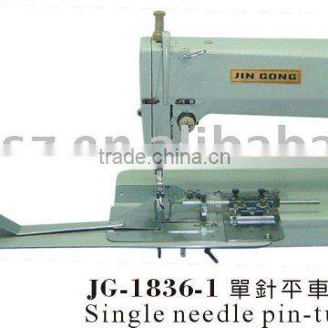 single needle pin-tuck sewing machine