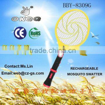 BBY-8309G LED TORCH ELECTRUC MOSQUITO SWATTER BAT ZAPPER