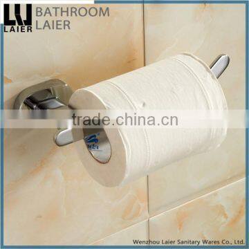 China Manufacture Zinc Alloy Chrome Finishing Bathroom Sanitary Items Wall Mounted Toilet Paper Holder