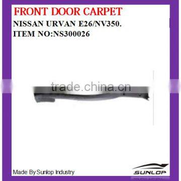 New Products Auto Body Parts Front Door Carpet NS300026 for NS Urvan E26/NV350 2013 up