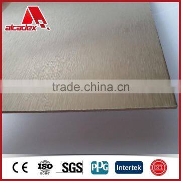 brush color aluminium interior decoration material