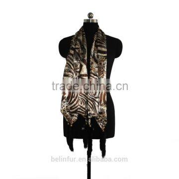 2015 wholesale warm fur fashion personalized real fur scarf