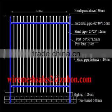 Anping sell ornamental iron fence with best price