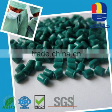 Green Masterbatch for SMS SMMS SMMMS Nonwoven Fiber