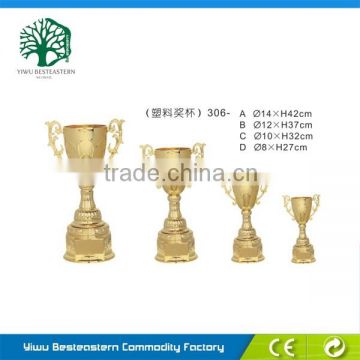 Gold Plastic Trophy, Metal Cup, Trophy Cup For Sports