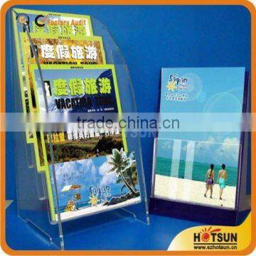 a1 a2 a3 a4 a5 freestanding acrylic table top brochure holder