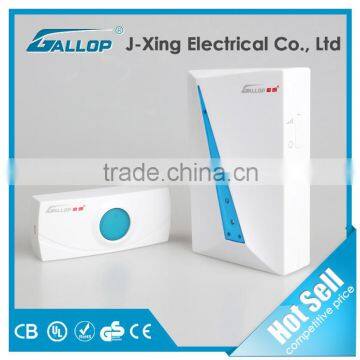 2016 GALLOP High Qualtiy Battery Operatedd Wireless Door bell With LED Flash Light D-132