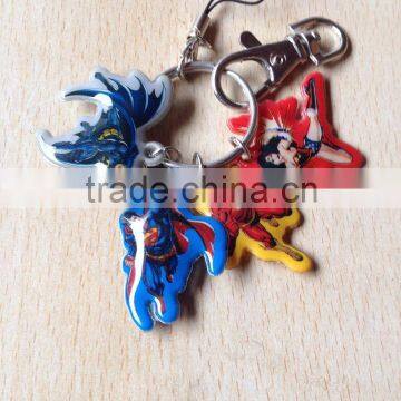 cute keychain/soft pvc keychain/rubber keychain