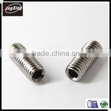 M5 x 3 Stainless Steel DIN 913 Set Screw With Flat Point photo-2