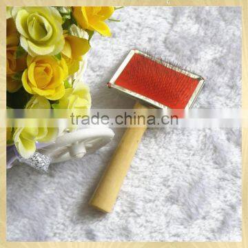 Bulk small cute wooden slicker brush in 2016