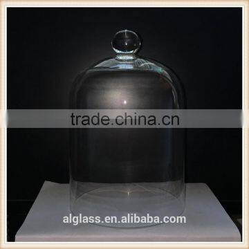 wholesale decorative flower glass dome