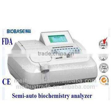 CE Semi Automatic Biochemistry Analyzer blood testing equipment Semi Auto Laboratory Clinical Blood Chemistry Analyzer price