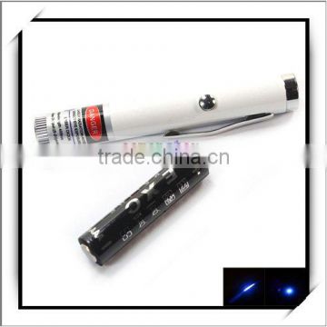 5mW Blue violet Laser Pointer Pen White