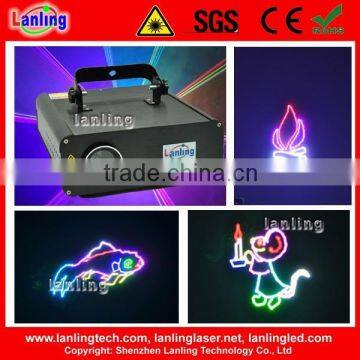 New hot sale RGB text animation laser projector