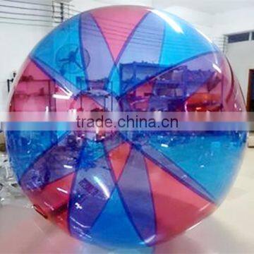 color inflatable water ball/inflatable water walking ball for sale