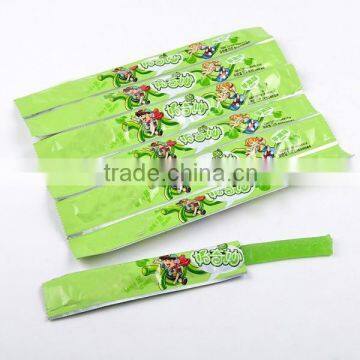 green apple flavours gelatin soft halal jelly candy