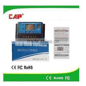 Manufaturer in China solar charge controller with USB 12v 10A