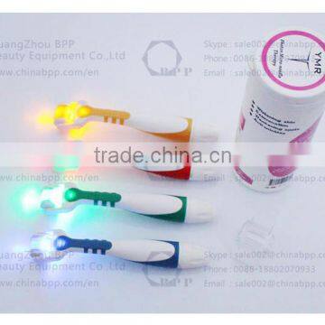 2016Popular Dermapen Microneedle Machine With 405nm Blue Light