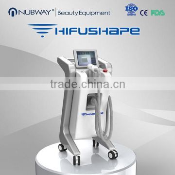 7MHZ High Intensity Ultrasound Increasing Muscle Tone Slimming Machine/hifu Ultrashape Machine 0.1-2J Lose Weight