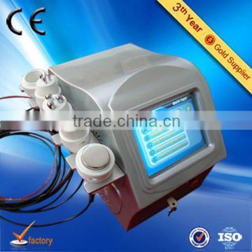 Hot sale rf vacuum cavitation fat reduction machine/best sale 5 in 1 slimming machine