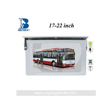 factory price bus digital full hd lcd monitor