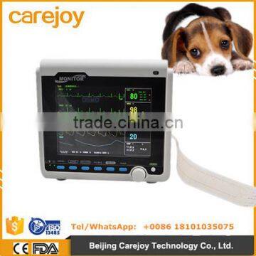 Veterinary Patient Monitor vital sign monitor with printer for vet use animal