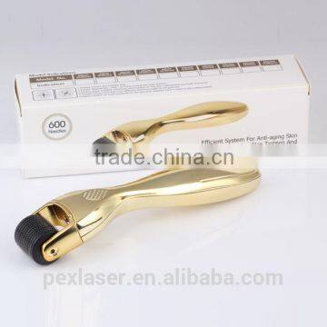 Gold Handle 600 Needles Dermaroller for Hair Loss Treatment photo-3