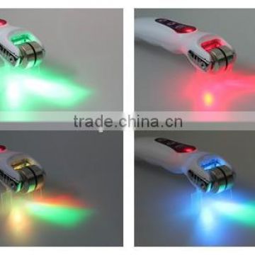 Hottest products LED Microneedle Photon Derma roller/skin roller with battery or charger for sale--SRS-540