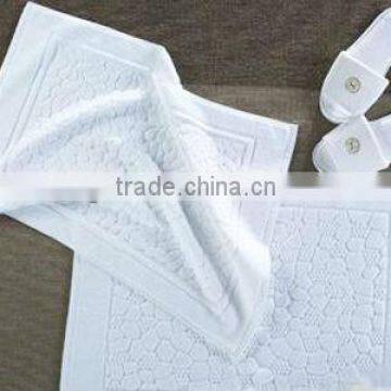 cotton Jacquard floor towels for hotel