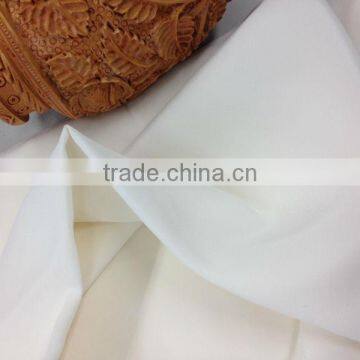 SILK CHIFFON FABRIC 6MM-140 /silk raw fabric in white/beige color