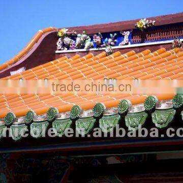 Pagoda ceramic Chinese classical style roof materials