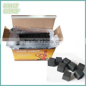 25mm cubic low ash long burning nargile charcoal