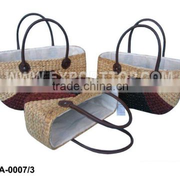 Best selling water hyacinth bags for ladies in (july@etopvietnam.com)