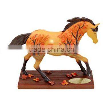 decorative horse figurines resin